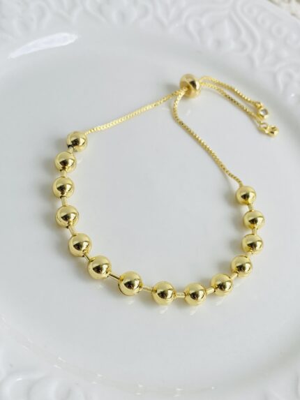 Pulsera Balin pequeño intercalado