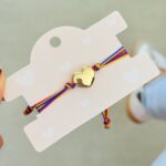 Pulsera Hilo Colombia Corazon Chunky