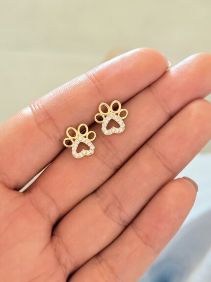 Topo Flor Huella brillante