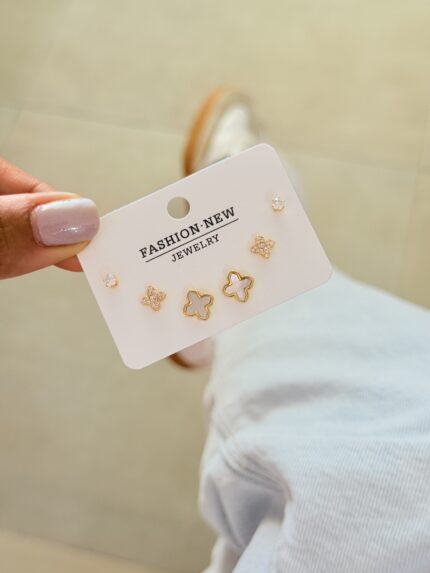 Set x 3 Tréboles Blanco