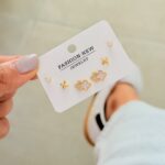 Set x 3 Trébol blanco circón