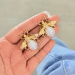 Maxi aretes Queen Gold