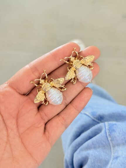 Maxi aretes Queen Gold