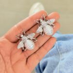 Maxi aretes Queen Silver