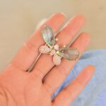 Anillo Mariposa Cristal Esmeralda