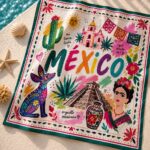 Pañoleta México Multicolor