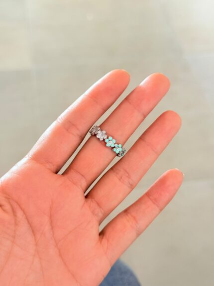 Anillo Flores combinadas