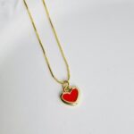 Cadena Amor rojo