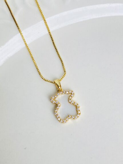 Cadena Oso Tous Beige