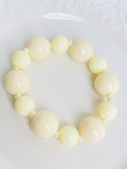 Pulsera Chicle Beige Combinada