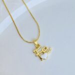 Cadena Fe Corazon Beige