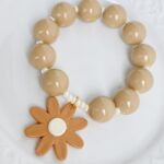 Pulsera Chicle Caqui Margarita Camel