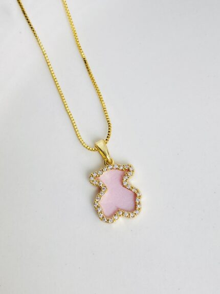 Cadena Oso Tous Rosa
