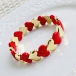 Brazalete Corazones Rojo