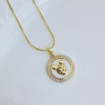 Cadena Placa Mickey Mouse