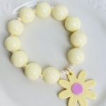 Pulsera Chicle Amarilla Margarita Amarilla