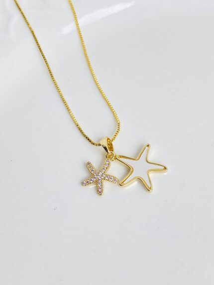 Cadena Estrellitas Dobles