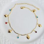 Tobillera Corazones Circones Colores