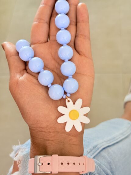 Collar chicle Azul Bebe Margarita
