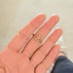 Anillo flor Silueta