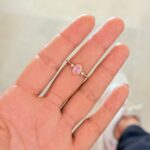 Anillo circon rosa