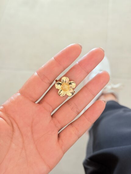 Anillo flor Amelia