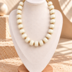 Collar Donut Amarillo pastel