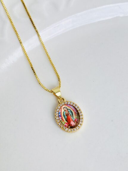 Cadena Virgen de Guadalupe Circones