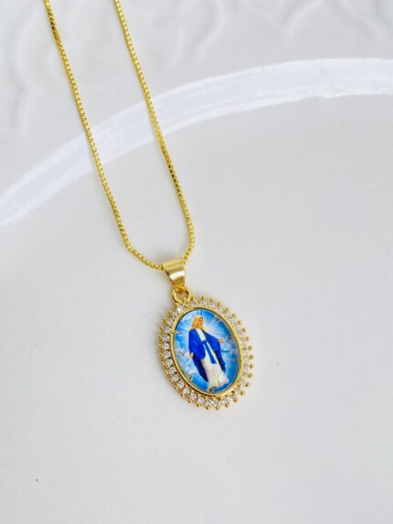 Cadena Virgen Milagrosa Circones