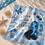 Pañoleta Karol G Cherry Blue - PREVENTA 21 Oct♥