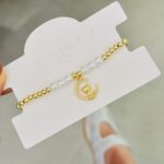 Pulsera Luna Oso Perla