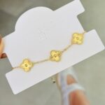 Pulsera Trebol Dorado