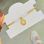 Pulsera Virgen Perla