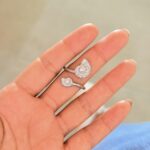 Anillo Doble Caracol Plateado