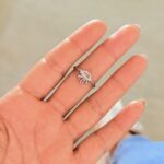 Anillo Mini Medusa Plateada